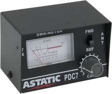302-01768 PDC7 Compact SWR Meter, Black