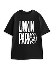 Linkin Park Black Sound Logo Short Sleeved T-Shirt Mens