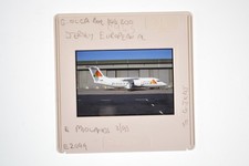 Jersey European Bae 146 200 Aircraft G-Olca East Midlands 1993 Photo 35mm Slide