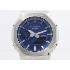 CASIO Watch G-Shock FULL METAL 2100 Series GMB2100AD2AJF Blue Silver Stainl
