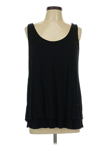 Diosa Women Black Tank Top L