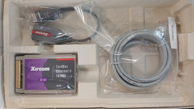 Xircom CBE2-100 CardBus Ethernet II 10/100 32-bit PCMCIA PC Card