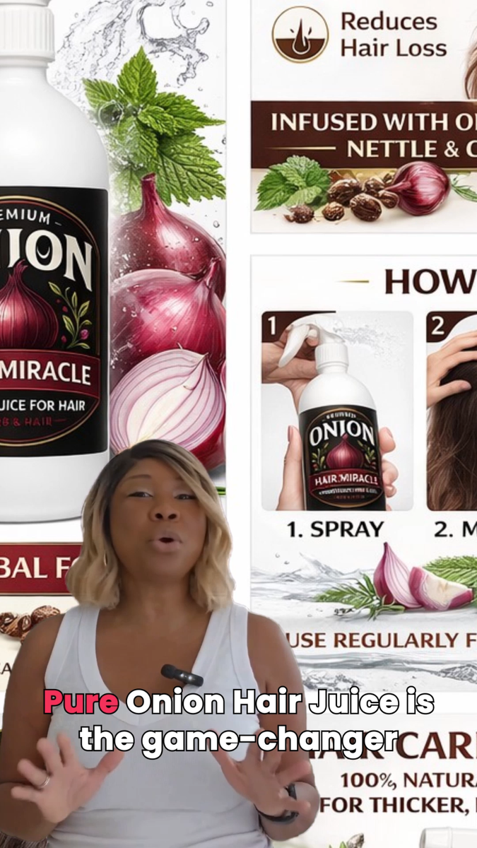 Onion Juice Hair Growth Treatment + Onion Soap Set | Natural Anti