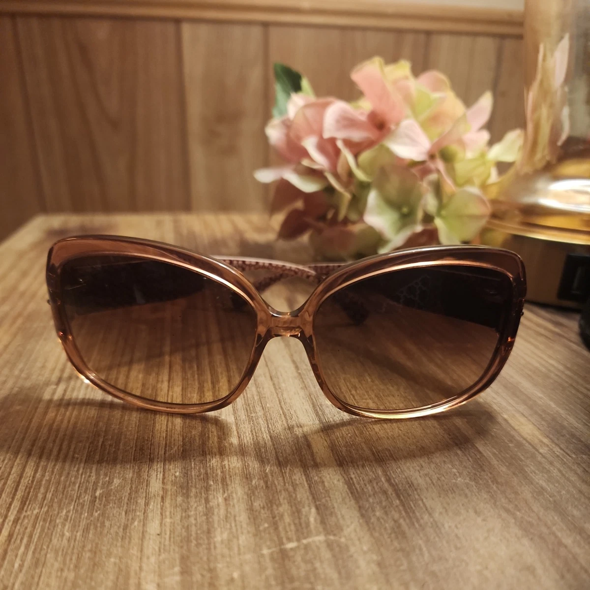 Coach Scarlett Blush Pink Sunglasses HC 8027 L902 Coach Pink Sunglasses for Women for sale | eBay main image 2