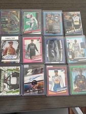 Nascar Lot 12 Cards Autos Numbered Patches