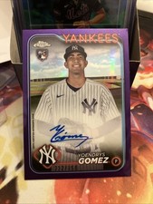 2024 Topps Chrome Update - Auto Purple Refractor #RA-YG Yoendrys Gomez / 250