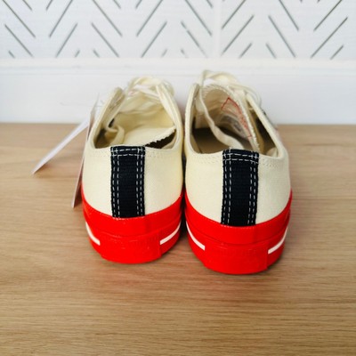 ❤️CONVERSE Hearts Valentines Day Chuck Comme des Garcons Sz 4 Mens Shoes A01796C ❤️CONVERSE Hearts Valentines Day Chuck Comme des Garcons  main image 3