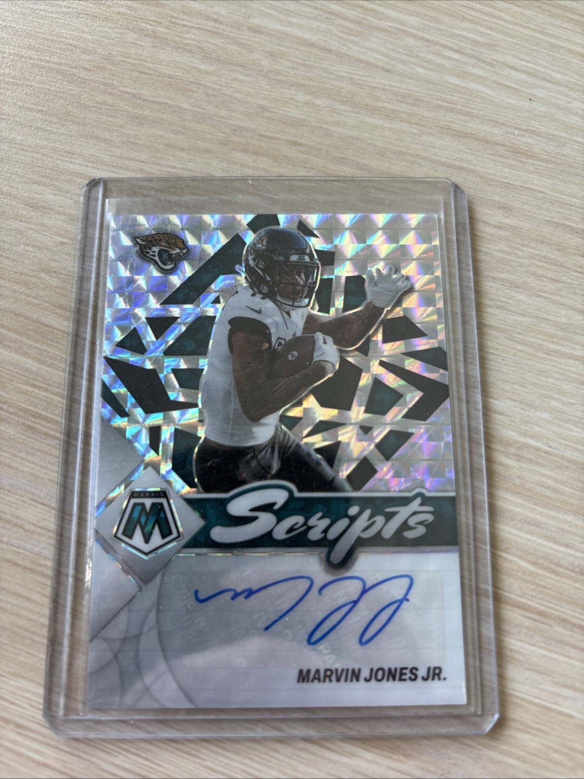 Marvin Jones JR Mosaic Scripts Auto