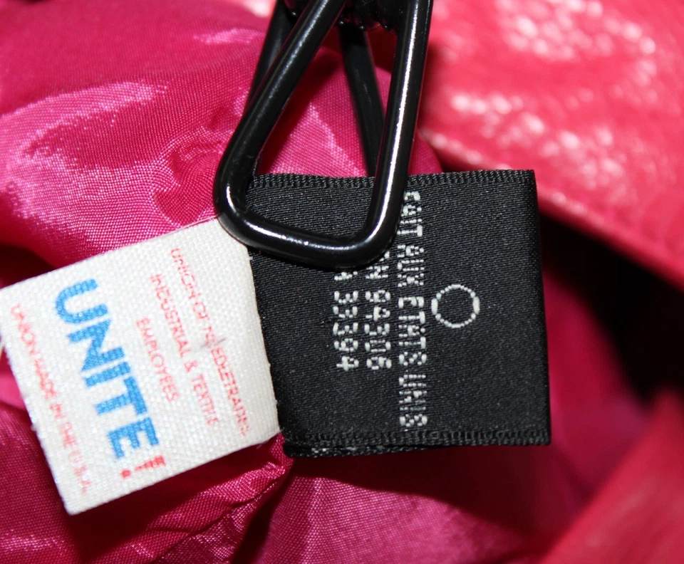 Pantalones De Colección Ralph Lauren 100% Cuero Rosa Etiqueta Negra Colección Hechos en EE. UU. Talla 8 Foto 4 de 4