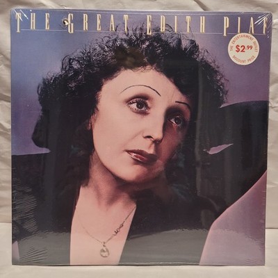 Edith Piaf The Great LP New Sealed La Vie En Rose 