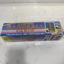 1989 Official Topps Baseball Cards Complete Set of 792 Cards Factory Sealed (2)