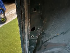 Triumph Tr5 boot lid nice condition on bottom edge 