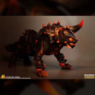 Fish Toys Lava Fluorescent Wolf Mount Armor Special Limited Figure Model Toy