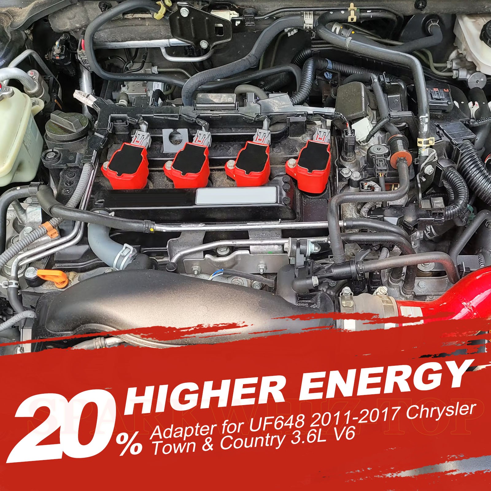 High Performance Ignition Coil&Spark Plug Pack for Chrysler Dodge Jeep Ram UF648