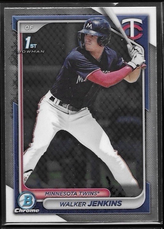 Walker Jenkins 2024 Bowman Chrome Prospects 1st #BCP-43-TWINS
