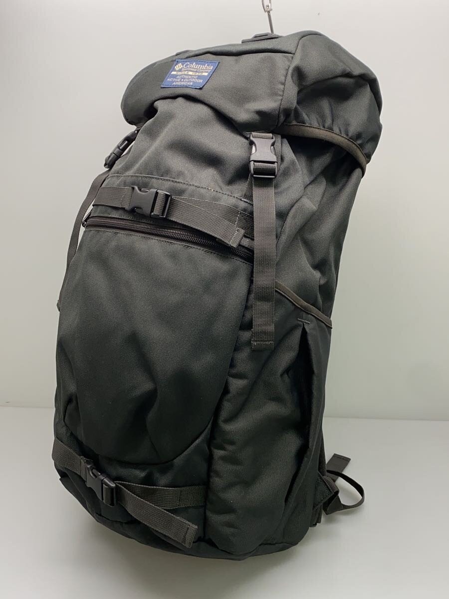 Columbia Backpack, Polyester, Green, Solid Color - image 2