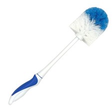 Rocky Mountain Goods Heavy Duty Round Toilet Brush - Sturdy Handle for Thorou...