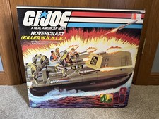 GI JOE ARAH Killer Whale Hovercraft New in Box 1984 Hasbro Sealed CUTTER VINTAGE
