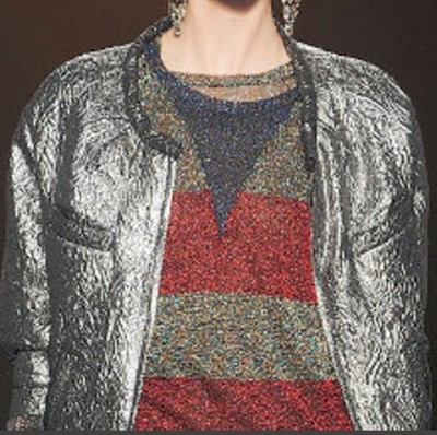 ISABEL MARANT Metalic Glitzer Shirt
