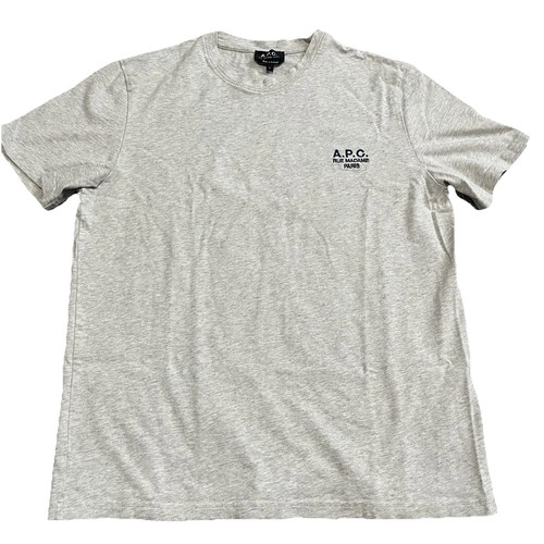 A.P.C. TShirt Women’s Size Large Gray Rue Madame Paris Preowned