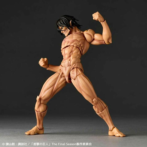 ATTACK ON TITAN Revoltech Amazing Yamaguchi Eren Attack Titan Action Figure