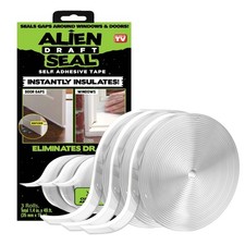 Alien Draft Seal Set of 49 Feet Anti-Draft 49 - Pack 1, Transparent