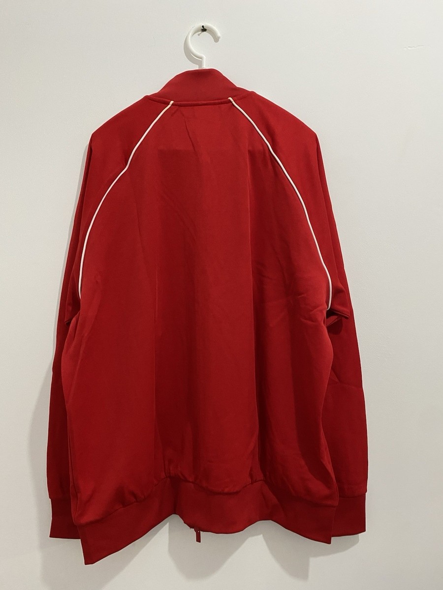 Adidas Originals Superstar Track Jacket Better Scarlet White