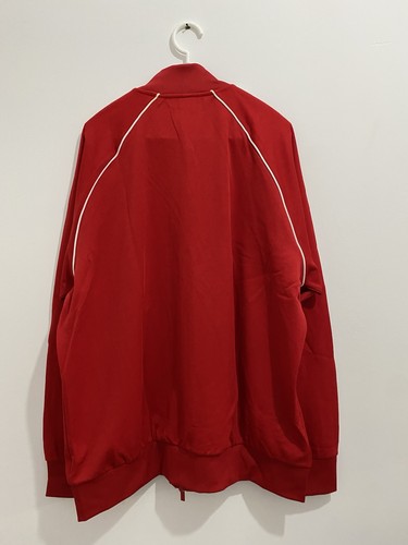 Adidas Originals Superstar Track Jacket Better Scarlet White Size 2XL IL2494 - Picture 2 of 10