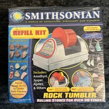 Smithsonian Rock Tumbler Refill Kit Rolling Stones Item 609 Sealed New