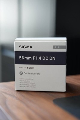 Sigma 56mm f/1.4 DC DN Contemporary Lens - Black