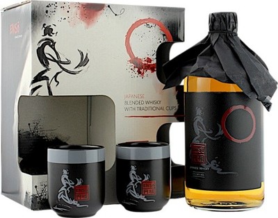 Enso Blended Japanese Whisky (Japan) Geschenkpackung mit 2 Sake Becher 40.0% 0,7