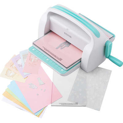 VEVOR Manual Die Cutting Embossing Machine 9'' Opening For Art Craft Scrapbooking