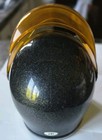 VTG Black Gray Flake Full Face Racing Helmet W/2 Shields Cafe Racer — photo 7