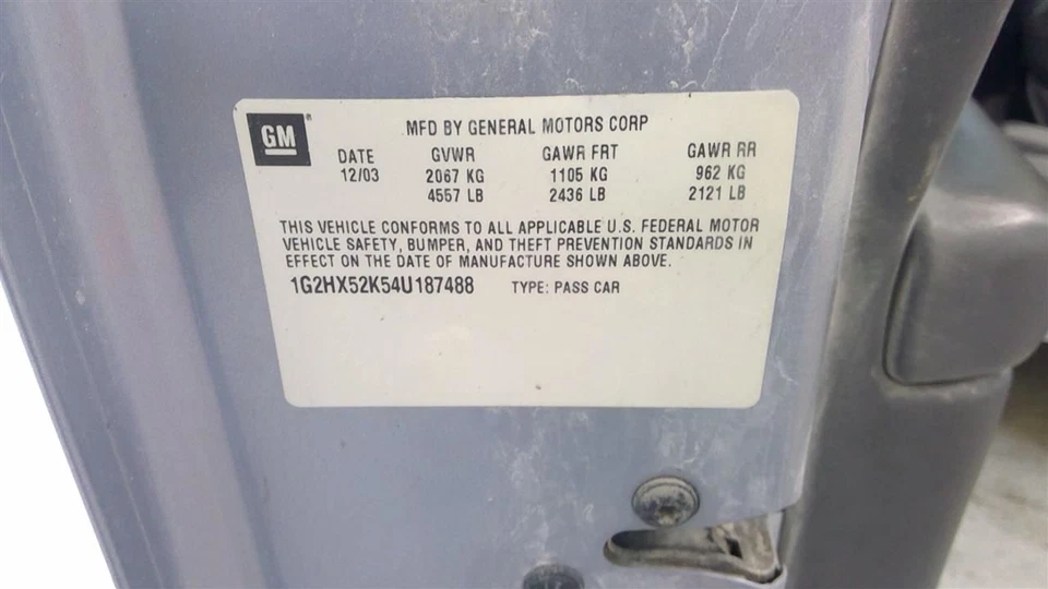 Audio Equipment Radio Opt U1P Fits 03-05 BONNEVILLE 1709298 - Image 4 of 4