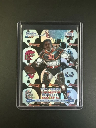 Ickey 155 Power Bo Jackson Battle Arena Tecmo Bowl Ice H435 Helmet