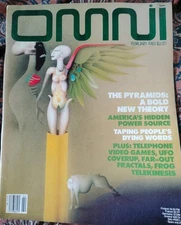 Vintage February 1983 OMNI Magazine Science Space Future Technology 