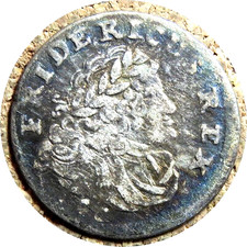 elf Germany Prussia 3 Groscher 1710 Billon