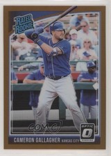 2018 Panini Donruss Optic Rated Rookie Bronze Prizm Cameron Gallagher #64 fm0