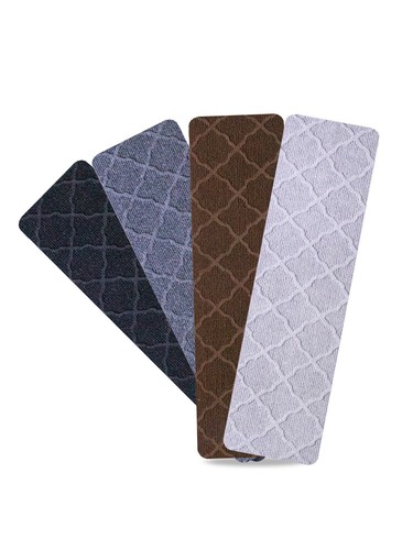 1-15PCS Stair Tread Carpet Mats Step Staircase Non Slip Mat Protection Cover