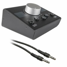 Mackie Big Knob Passive Studio Monitor Controller with 1/4" Male Phone to 1/4" M