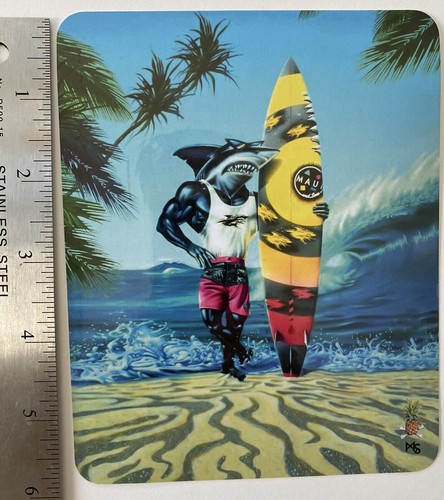 Maui And Sons Sticker Quiksilver Rip Curl RVCA Billabong Lost Mayhem Futures FCS - Picture 2 of 4
