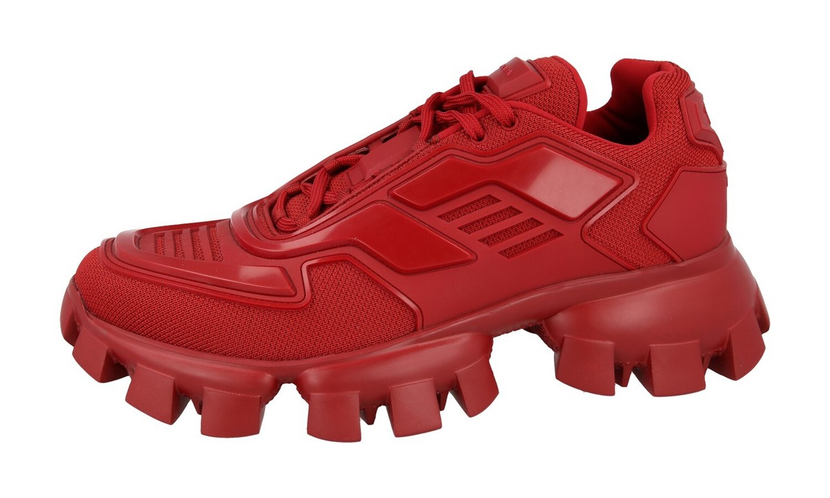 PRADA Cloudbust Thunder Sneakers - 2EG293 - Red - NEW | eBay