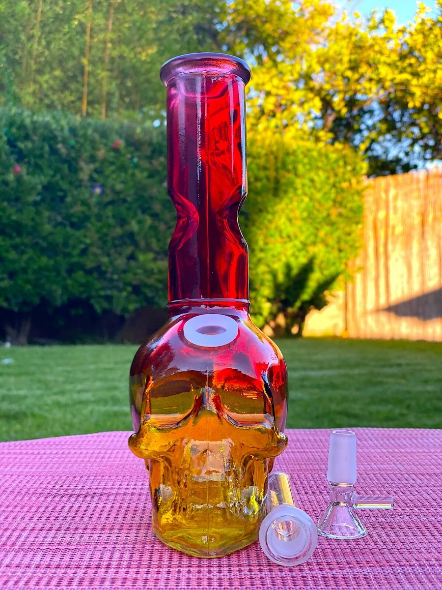 Recycler Glass Hookah Bong Bubbler Heady Water Pipes Smoking