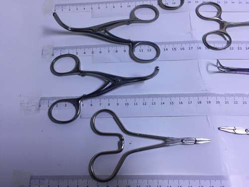 Menge 9 Stck. Gebrauchte Medizinische Chirurgische Nähinstrumente Angeln Chirurgische Zange - Bild 2 von 12