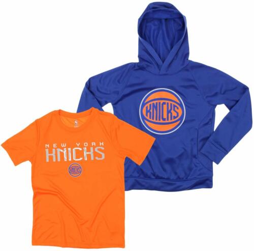 Outerstuff NBA Youth New York Knicks Team Color Logo Performance Combo Set - Picture 1 of 5