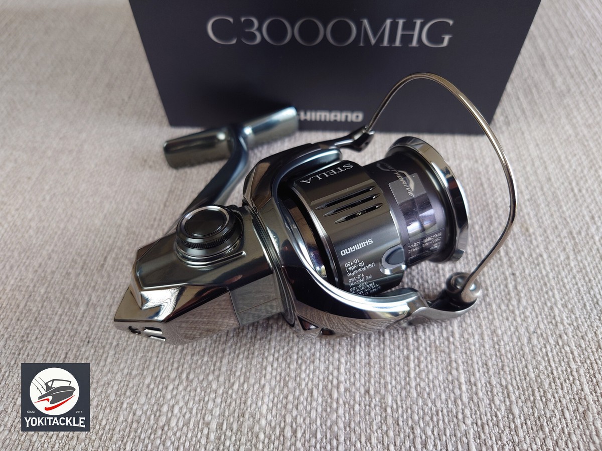 美品 SHIMANO 22 STELLA C3000MHG Shimano 22 STELLA C3000MHG Spinning Reel | eBay