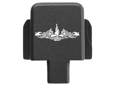 for Sig P320 Rear Slide Cover Back Plate 9mm/357 SIG/40, Engraved, USA Made