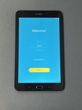 SAMSUNG GALAXY TAB E SM-T377P, 16GB BLACK 8" TABLET LTE AT T , Wifi Pre-Owned