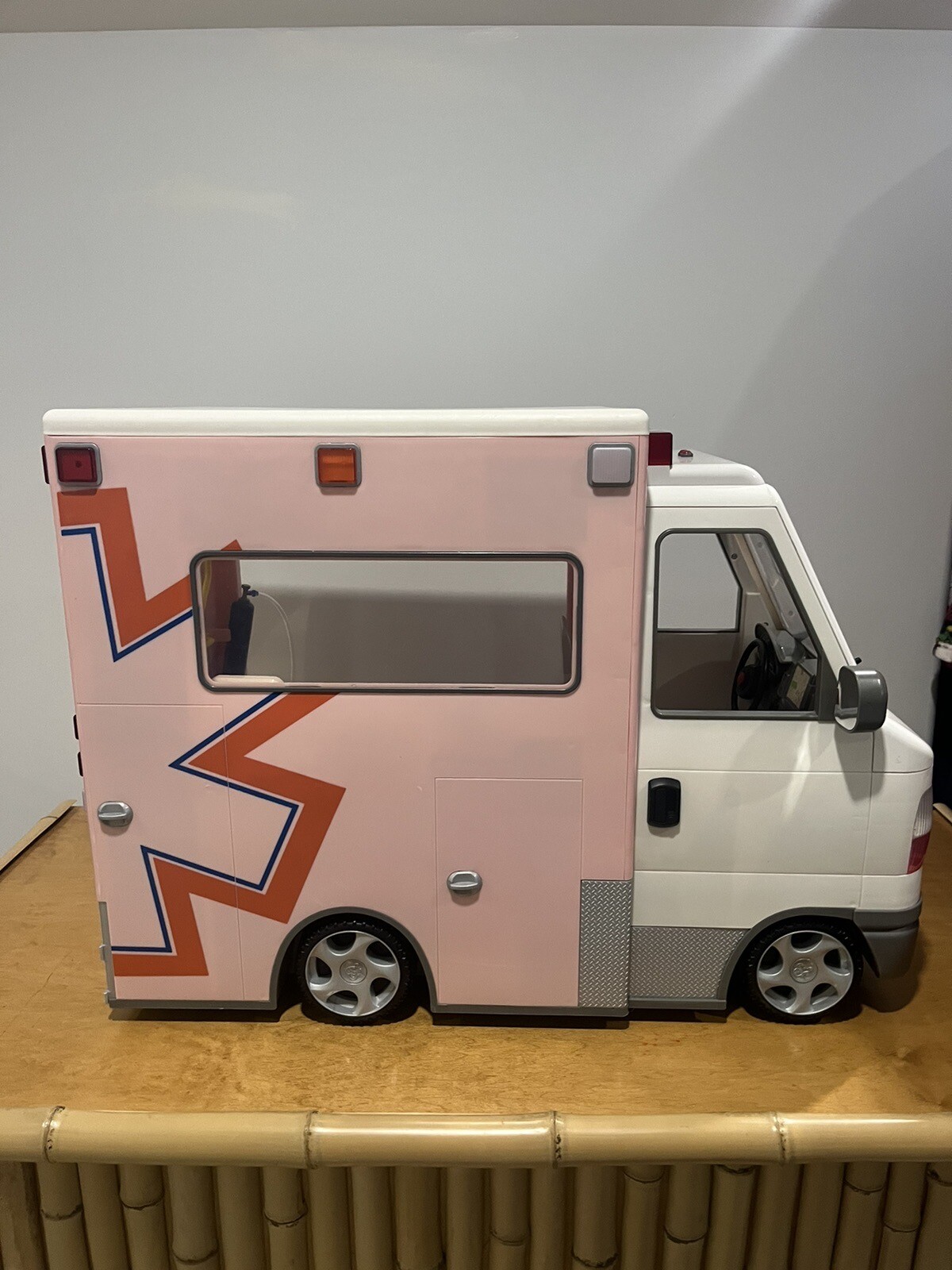 Our Generation Ambulance WheelChair Doll Electronics Work eBay