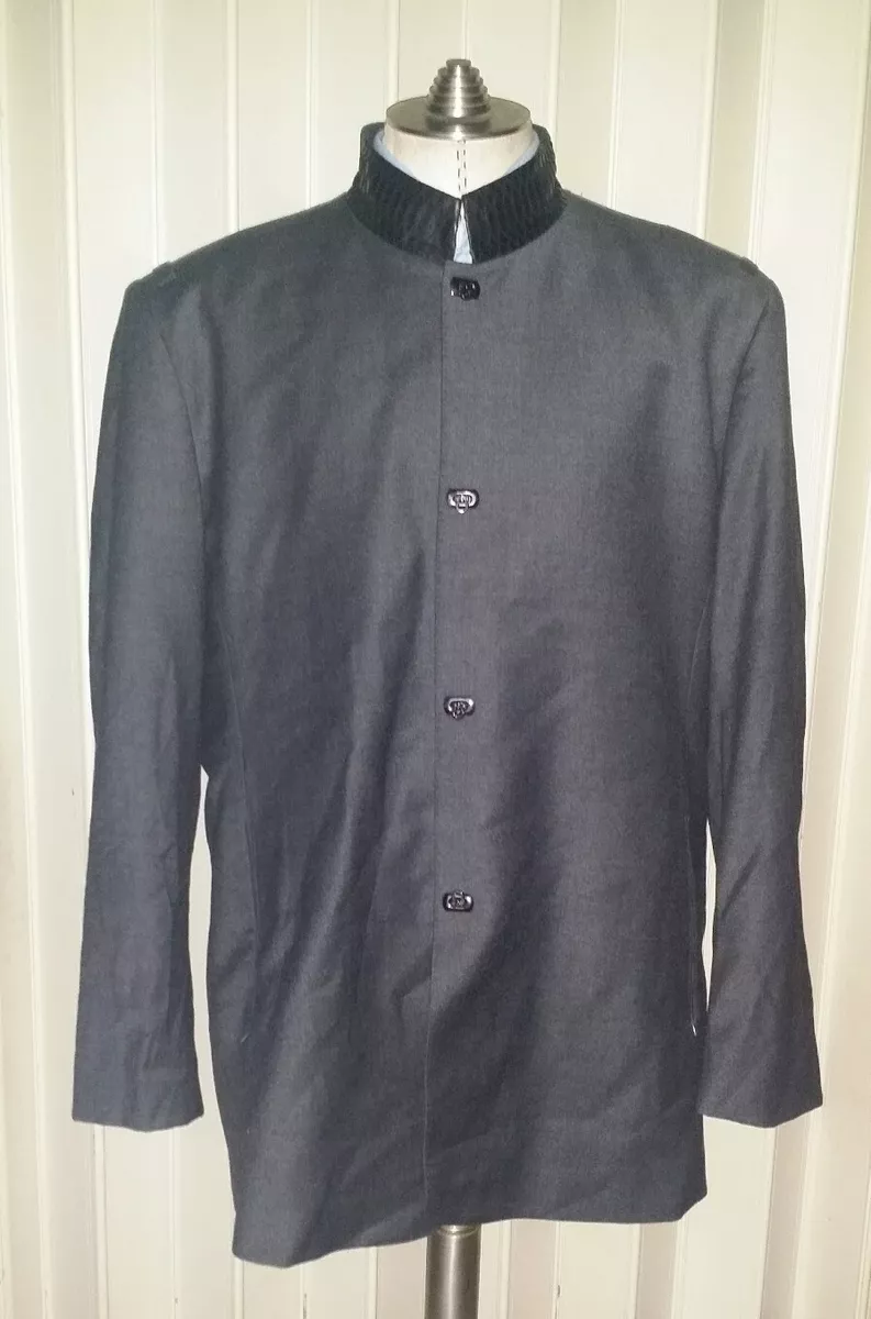 MASATOMO JAPAN Steampunk CASHMERE PYTHON snake Nehru collar jacket